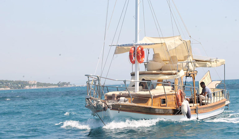 Side Boat Tour, Destina Boat