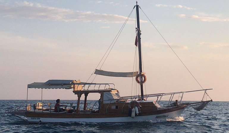 Side Boat Tour, Destina Boat