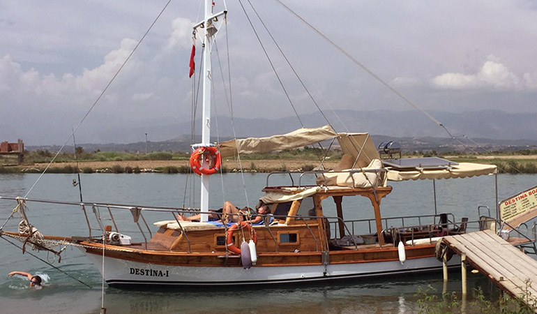 Side Boat Tour, Destina Boat